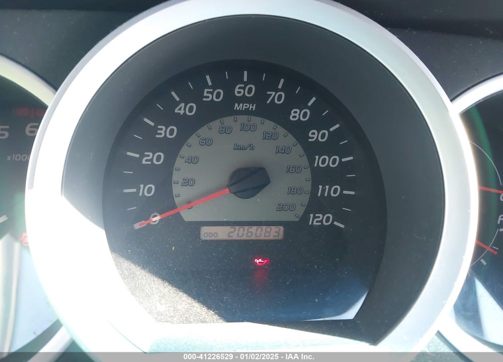 2007 TOYOTA TACOMA DBL CAB PRERUNNER LNG BED VIN: 5TEKU72N27Z414504