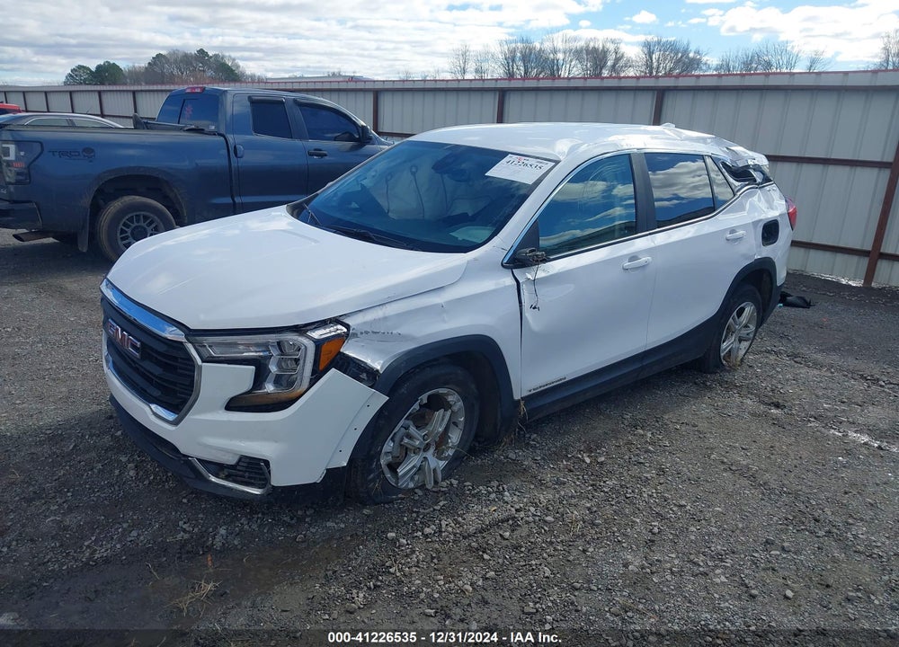 2022 GMC TERRAIN FWD SLE VIN: 3GKALMEV6NL106636