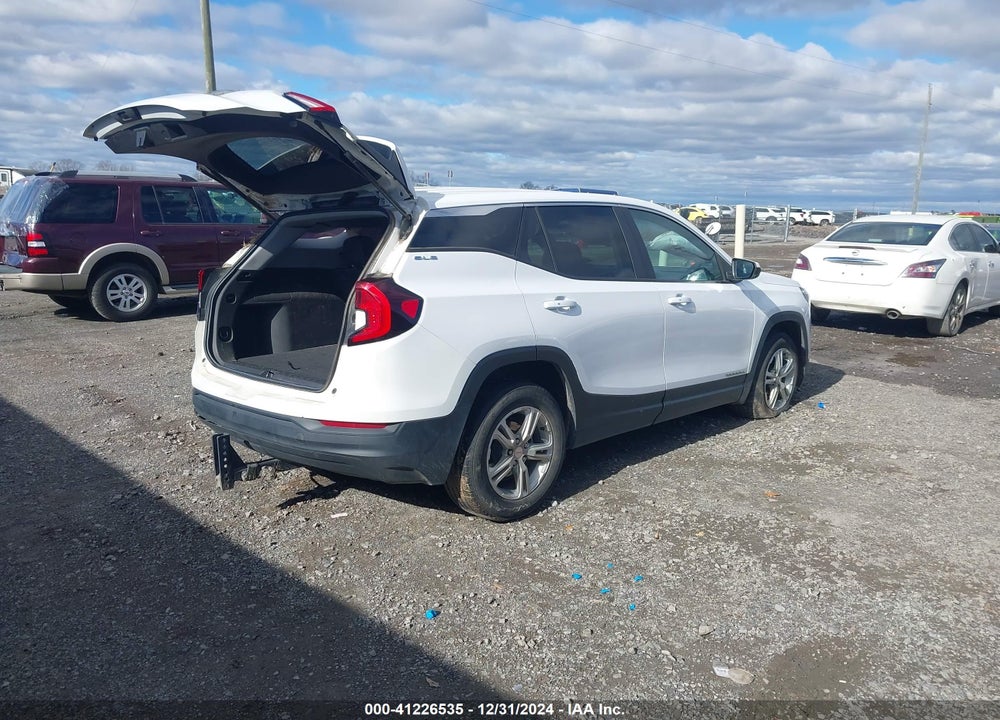 2022 GMC TERRAIN FWD SLE VIN: 3GKALMEV6NL106636