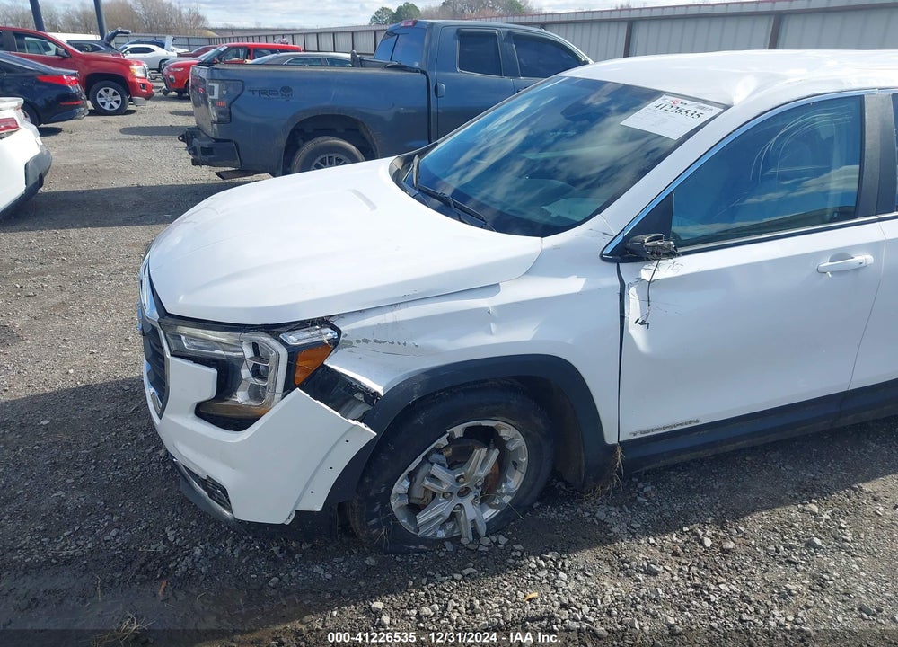 2022 GMC TERRAIN FWD SLE VIN: 3GKALMEV6NL106636