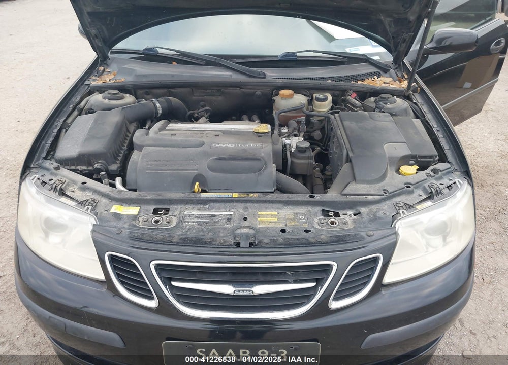2004 SAAB 9-3 AERO VIN: YS3FH76Y446007179
