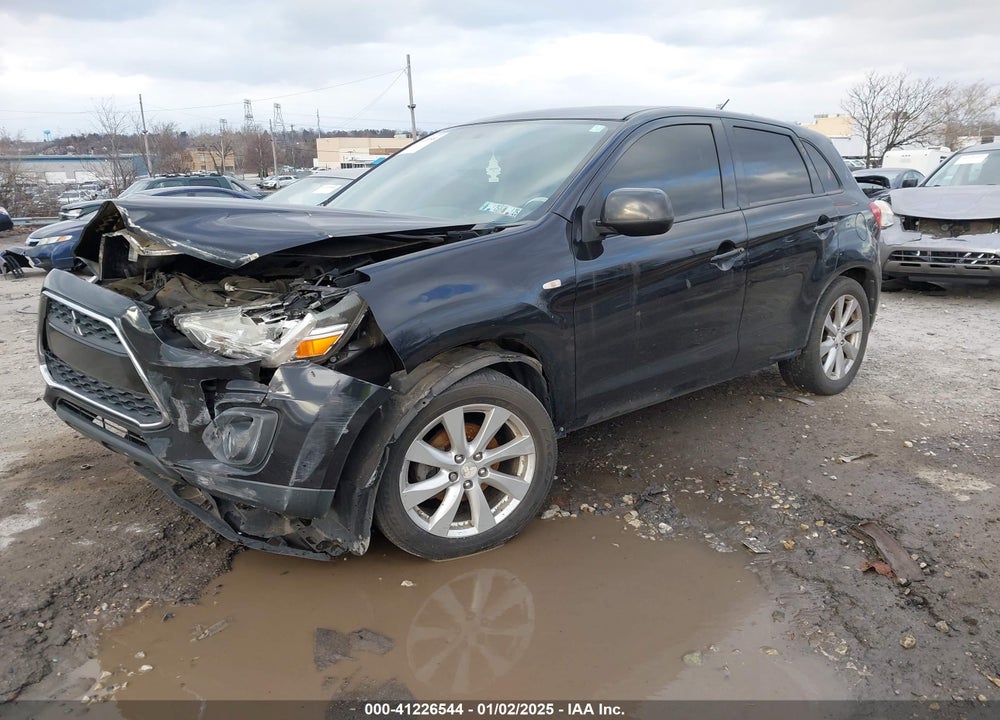 2014 MITSUBISHI OUTLANDER SPORT ES VIN: 4A4AR3AU8EE012302