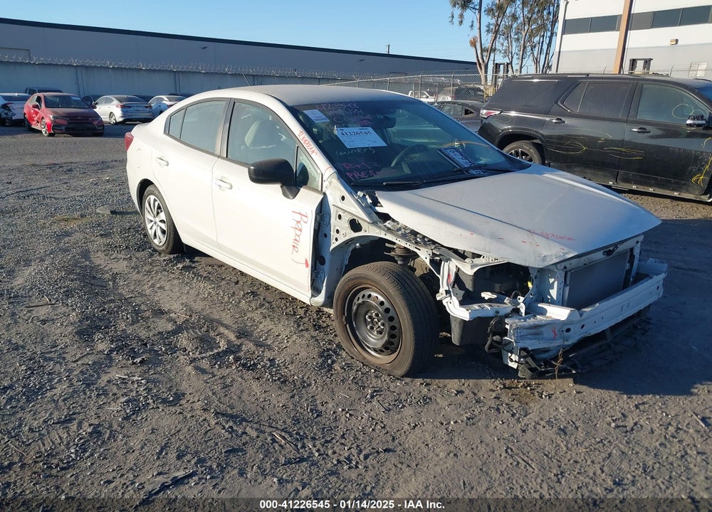 2023 SUBARU IMPREZA BASE VIN: 4S3GKAB65P3601333