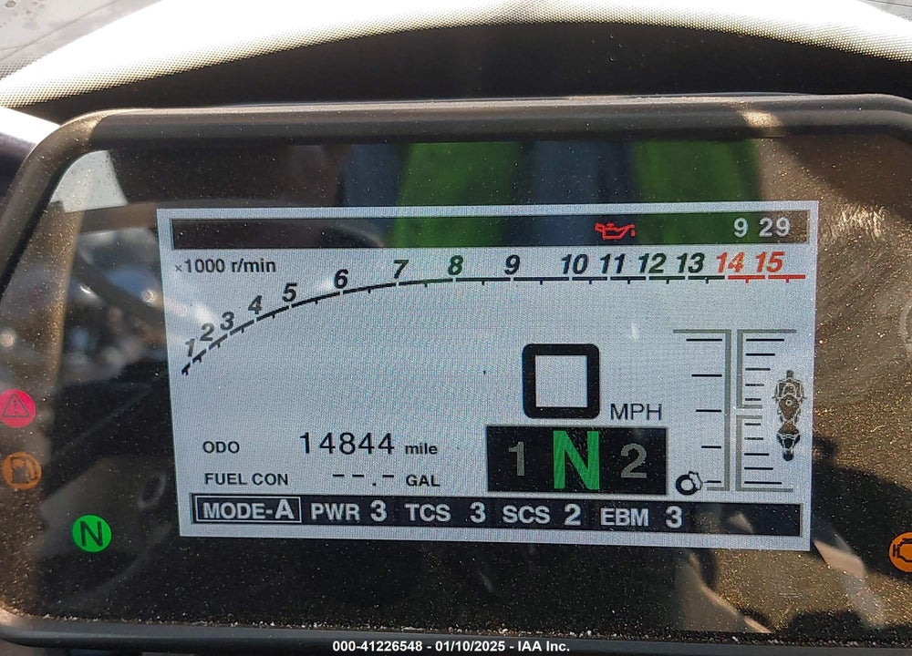 2020 YAMAHA YZFR1 VIN: JYARN66Y1LA000365