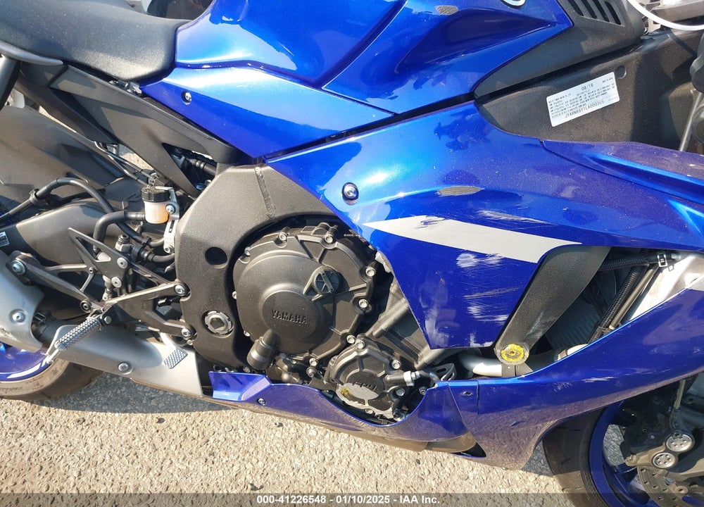 2020 YAMAHA YZFR1 VIN: JYARN66Y1LA000365