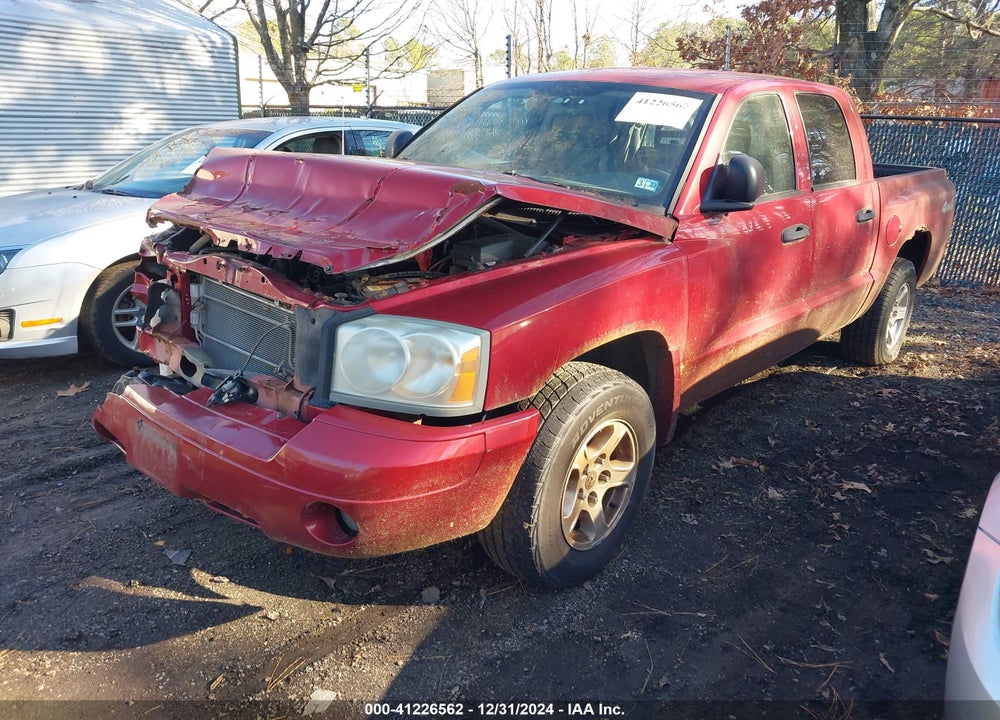 2006 DODGE DAKOTA SLT VIN: 1D7HW48J36S528916