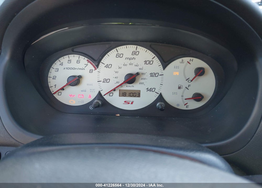 2002 HONDA CIVIC SI VIN: SHHEP33512U311045