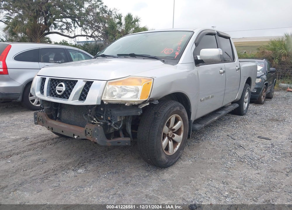 2013 NISSAN TITAN S VIN: 1N6BA0EK7DN300527