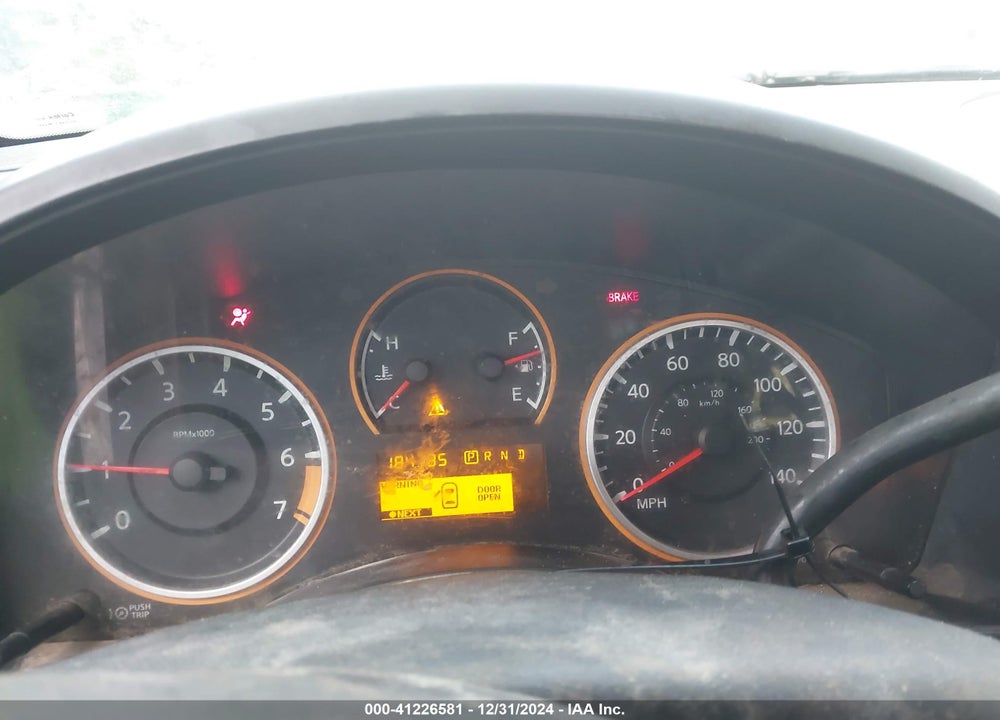 2013 NISSAN TITAN S VIN: 1N6BA0EK7DN300527