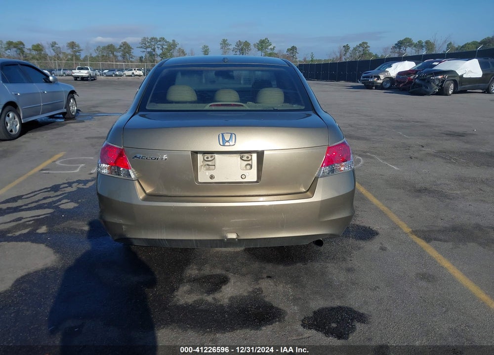 2009 HONDA ACCORD VIN: 1HGCP26859A121519