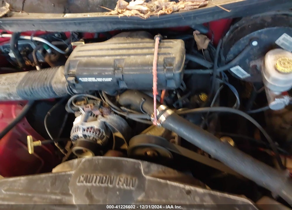 1998 DODGE RAM 1500 ST VIN: 3B7HC12Y5WG246002