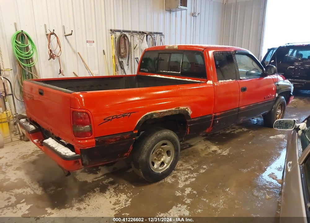 1998 DODGE RAM 1500 ST VIN: 3B7HC12Y5WG246002
