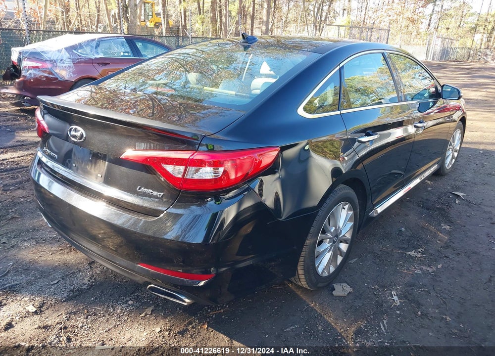 2015 HYUNDAI SONATA LIMITED VIN: 5NPE34AF8FH055167
