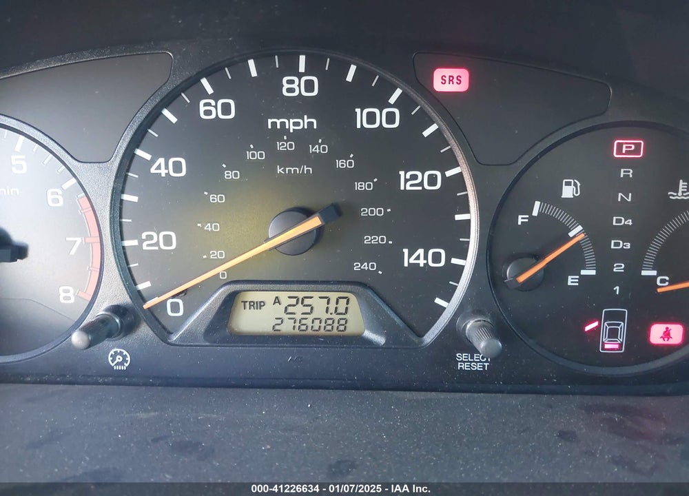 2002 HONDA ACCORD 2.3 VP VIN: 1HGCF86662A160131