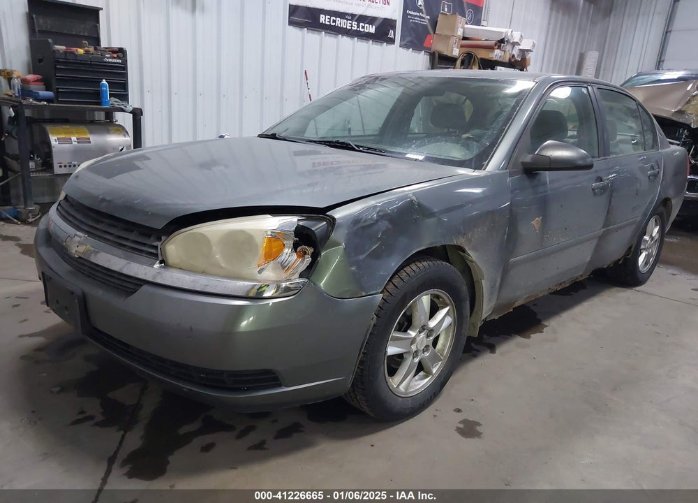 2005 CHEVROLET MALIBU LS VIN: 1G1ZT52865F108635