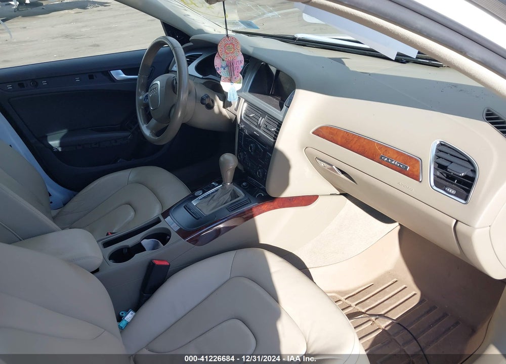 2012 AUDI A4 VIN: WAUFFAFL6CN017048