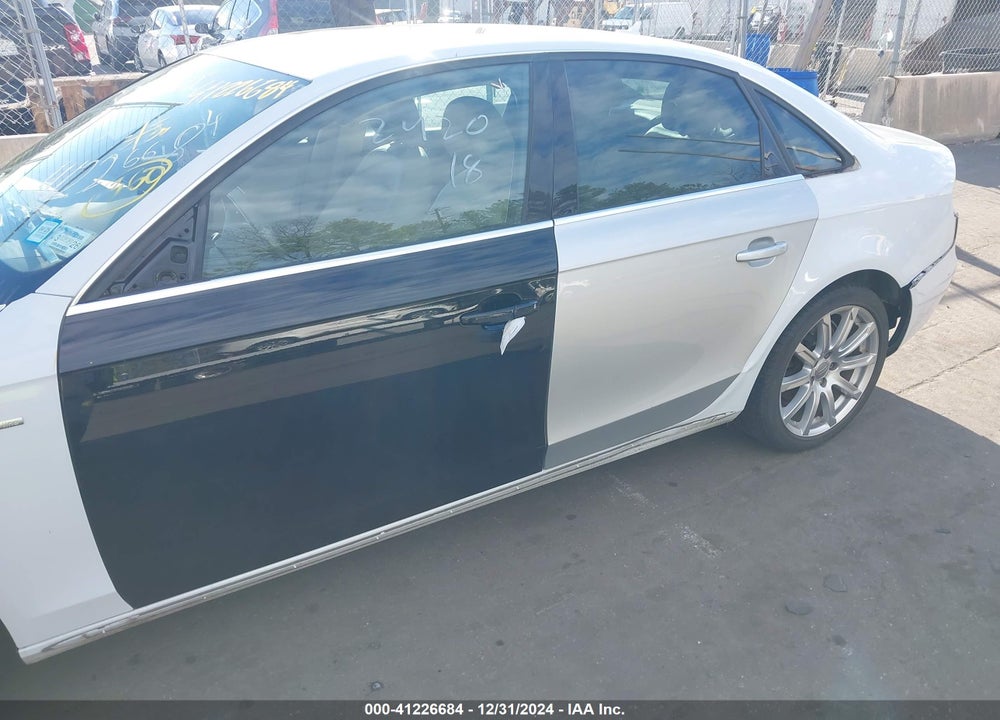 2012 AUDI A4 VIN: WAUFFAFL6CN017048