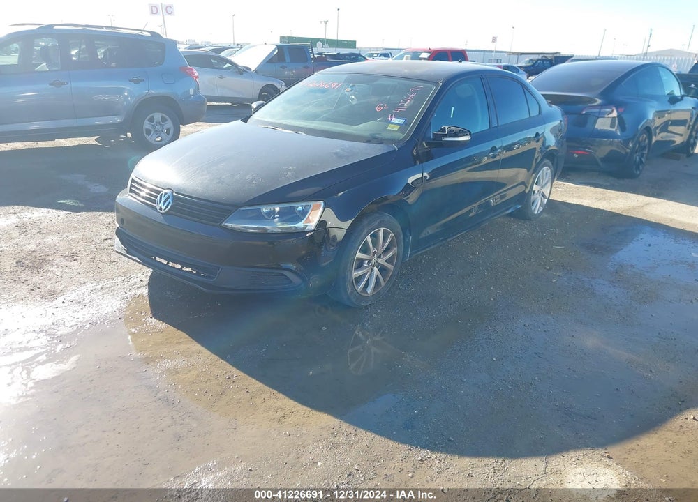 2011 VOLKSWAGEN JETTA 2.5L SE VIN: 3VWDX7AJ0BM013454