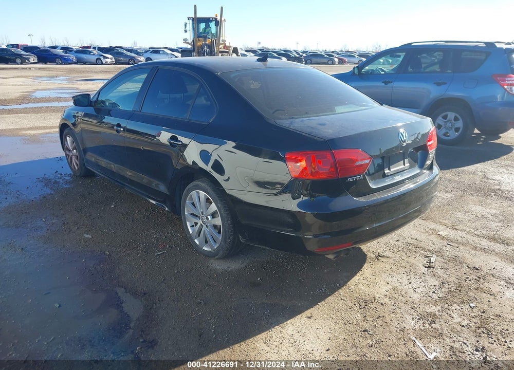 2011 VOLKSWAGEN JETTA 2.5L SE VIN: 3VWDX7AJ0BM013454