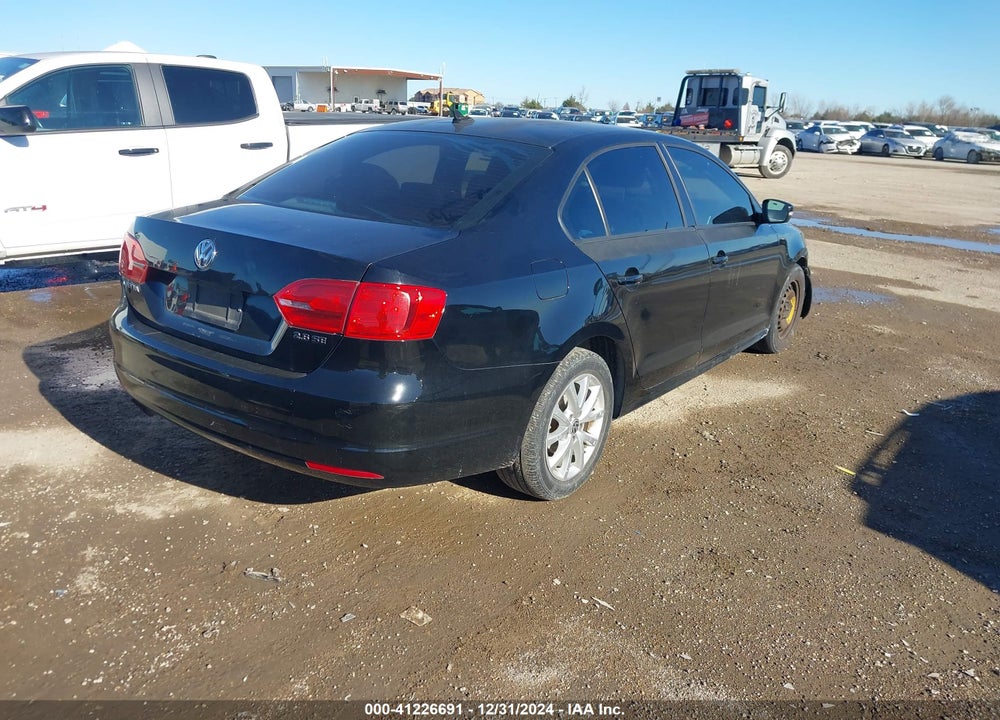 2011 VOLKSWAGEN JETTA 2.5L SE VIN: 3VWDX7AJ0BM013454