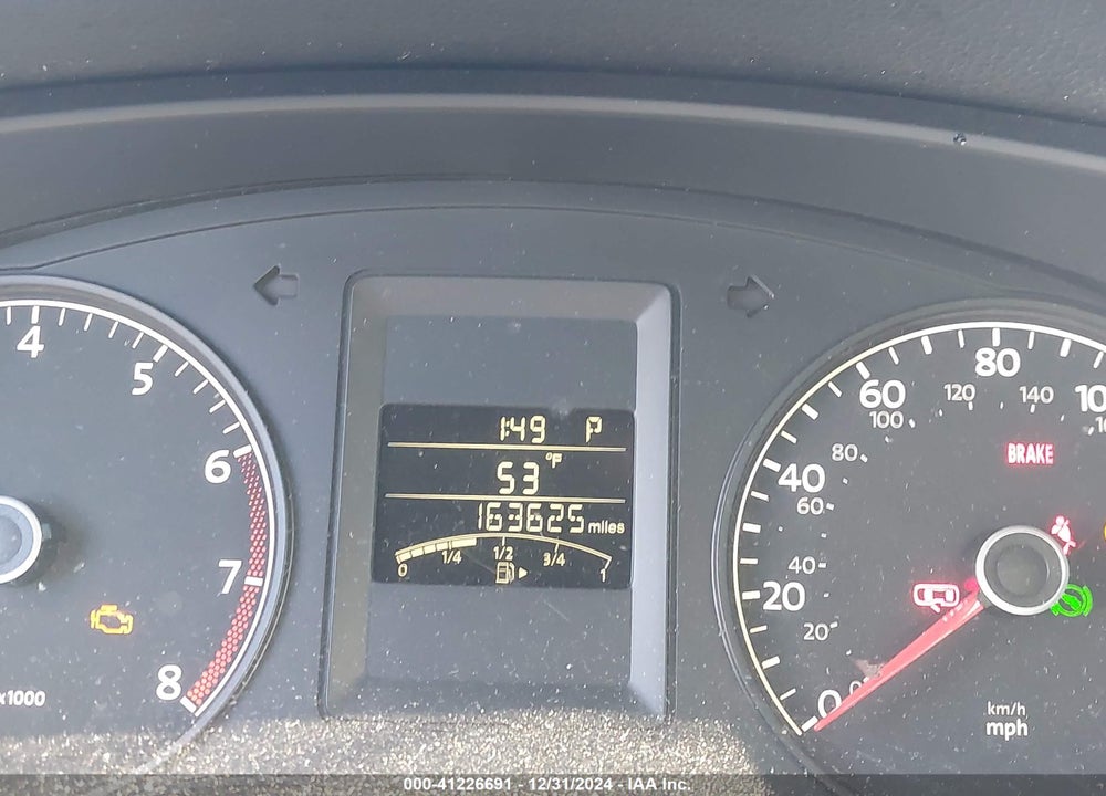 2011 VOLKSWAGEN JETTA 2.5L SE VIN: 3VWDX7AJ0BM013454