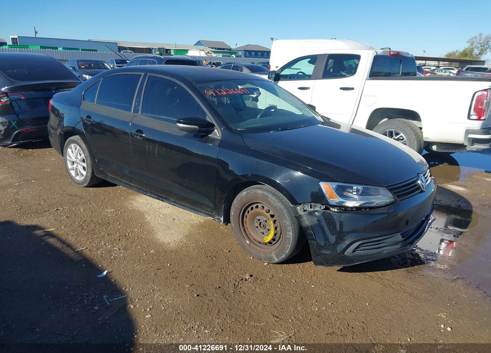 2011 VOLKSWAGEN JETTA 2.5L SE VIN: 3VWDX7AJ0BM013454