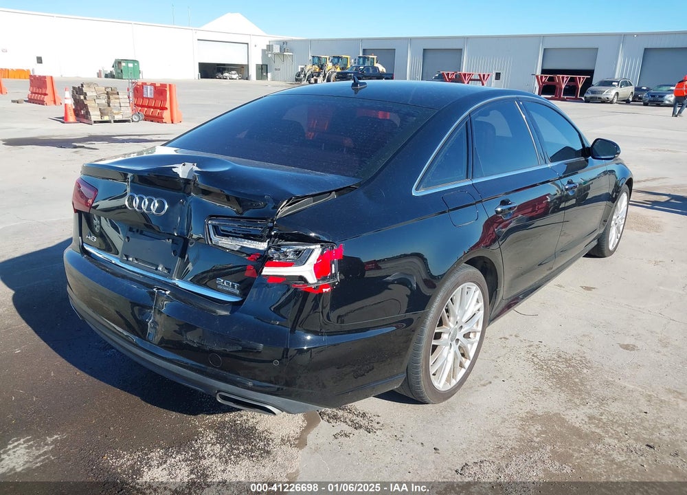 2016 AUDI A6 2.0T PREMIUM PLUS VIN: WAUGFAFC7GN178566
