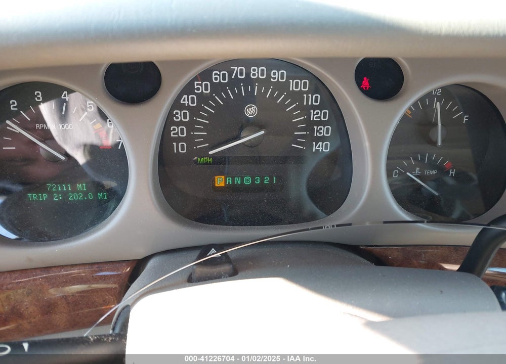 2000 BUICK LESABRE LIMITED VIN: 1G4HR54K8YU319339