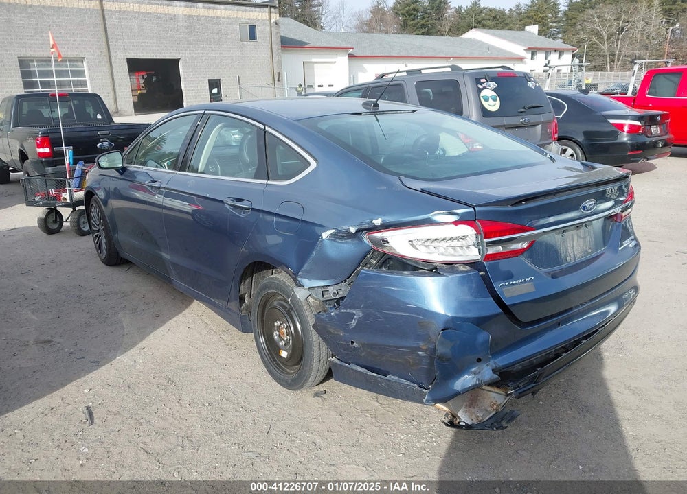 2018 FORD FUSION VIN: 3FA6P0D9XJR128641
