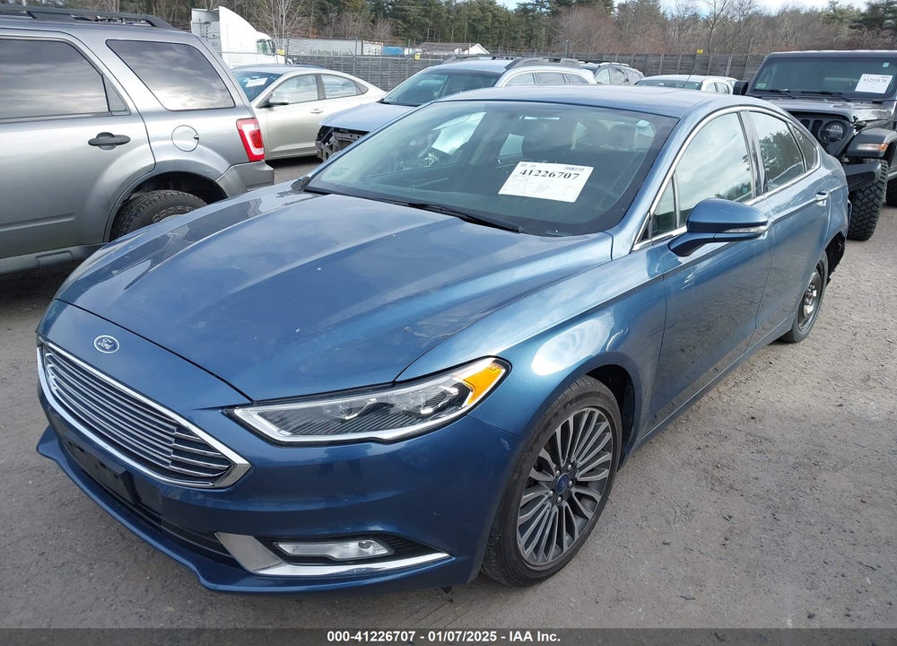 2018 FORD FUSION VIN: 3FA6P0D9XJR128641