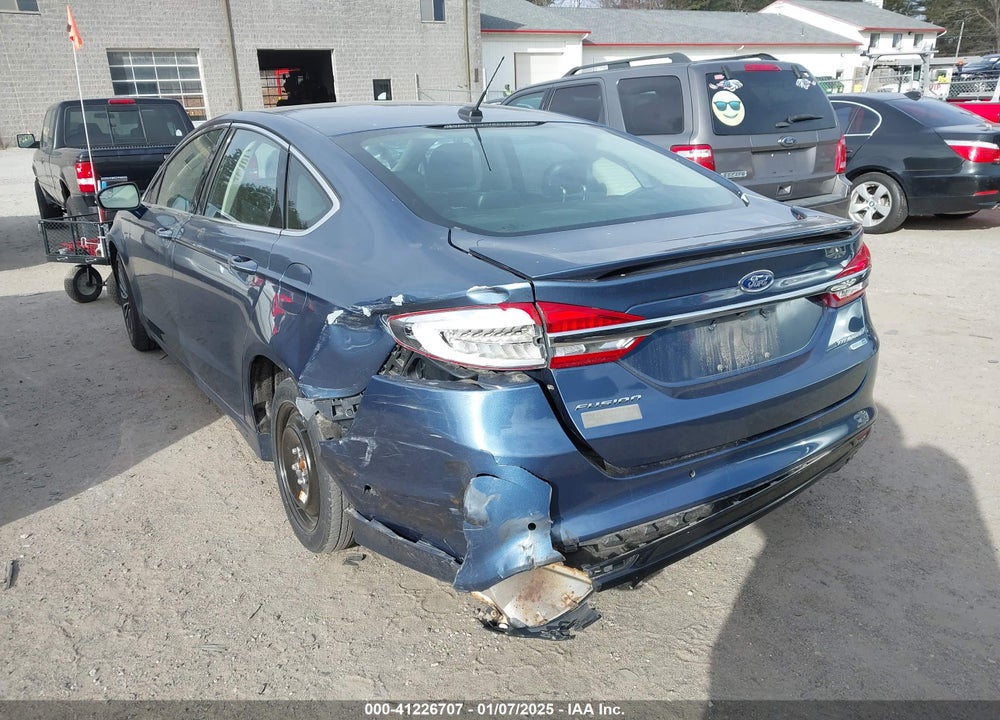 2018 FORD FUSION VIN: 3FA6P0D9XJR128641
