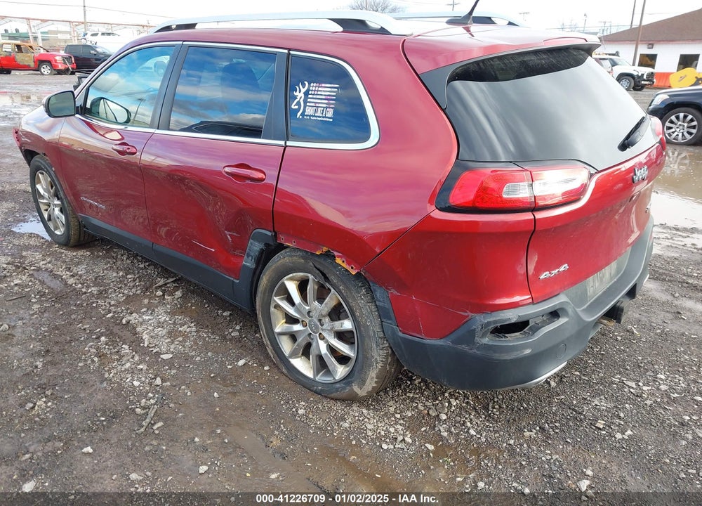 2014 JEEP CHEROKEE LIMITED VIN: 1C4PJMDS4EW129054