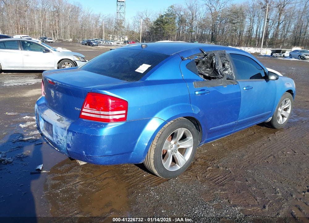 2008 DODGE AVENGER SXT VIN: 1B3LC56J68N228098