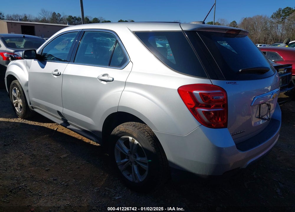 2017 CHEVROLET EQUINOX LS VIN: 2GNALBEK6H1547752