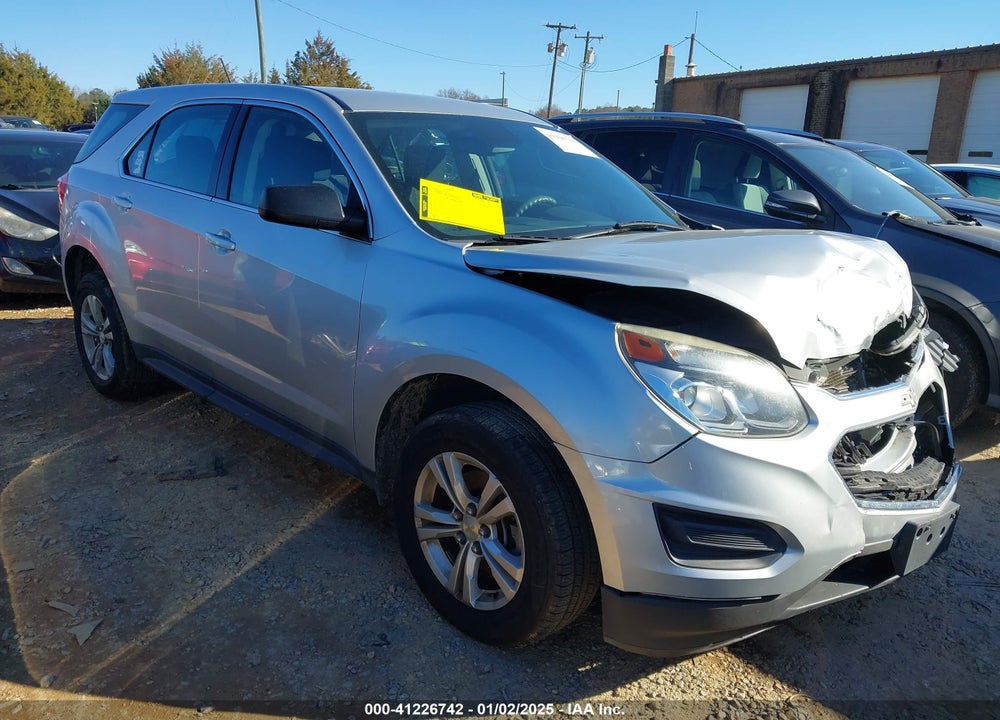 2017 CHEVROLET EQUINOX LS VIN: 2GNALBEK6H1547752
