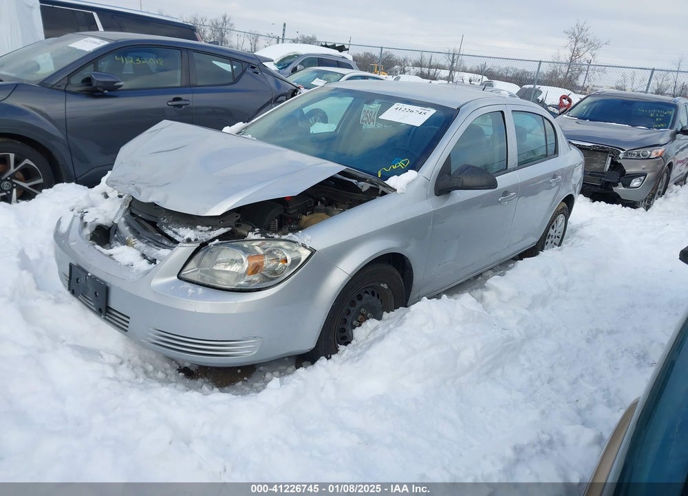 2010 CHEVROLET COBALT LS VIN: 1G1AB5F58A7210247
