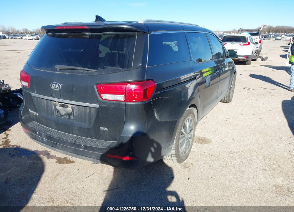 2016 KIA SEDONA SX VIN: KNDMC5C1XG6170268