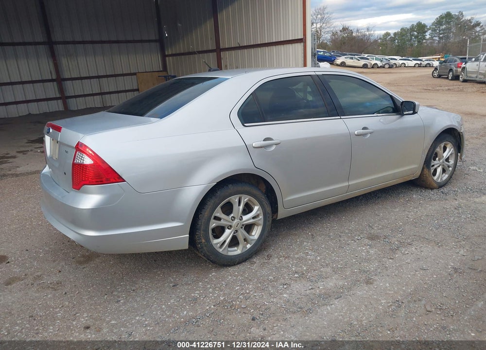 2012 FORD FUSION SE VIN: 3FAHP0HA8CR184125