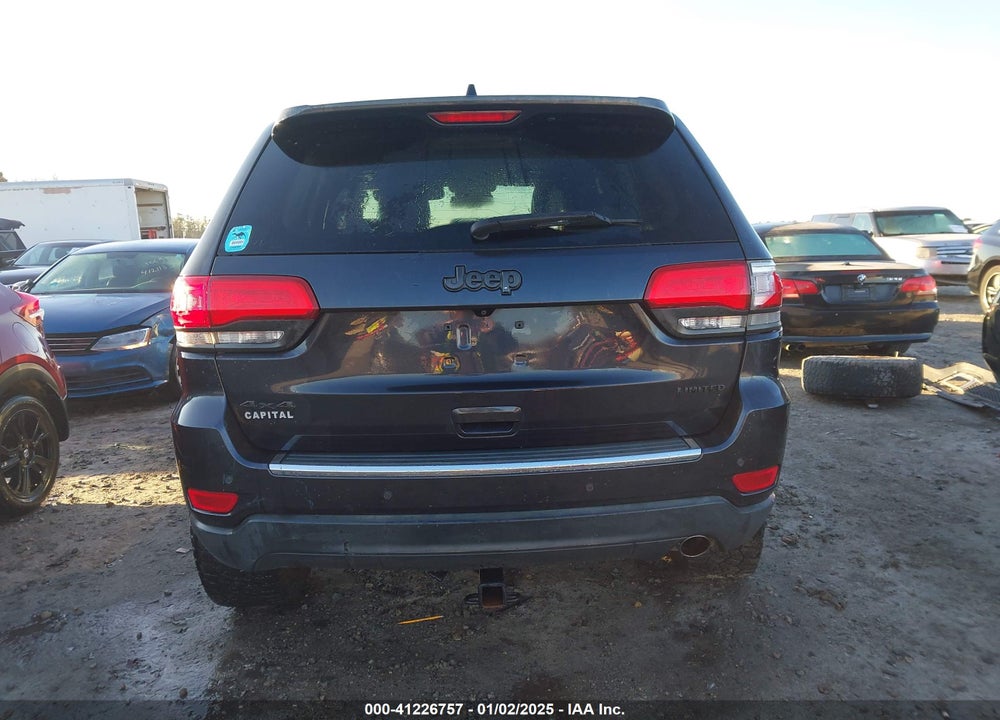 2016 JEEP GRAND CHEROKEE VIN: 1C4RJFBG5GC405006