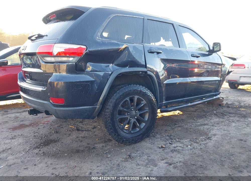 2016 JEEP GRAND CHEROKEE VIN: 1C4RJFBG5GC405006