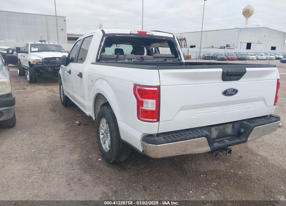 2018 FORD F-150 XLT VIN: 1FTEW1C50JKD72252
