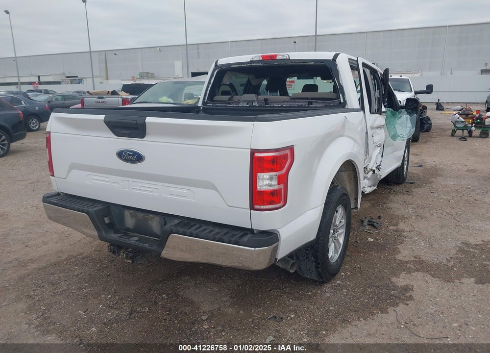 2018 FORD F-150 XLT VIN: 1FTEW1C50JKD72252