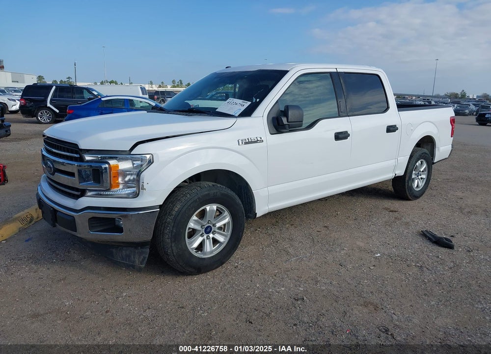 2018 FORD F-150 XLT VIN: 1FTEW1C50JKD72252