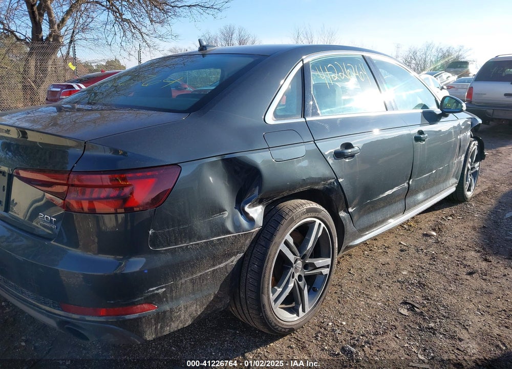 2018 AUDI A4 2.0T TECH PREMIUM VIN: WAUENAF43JN000938