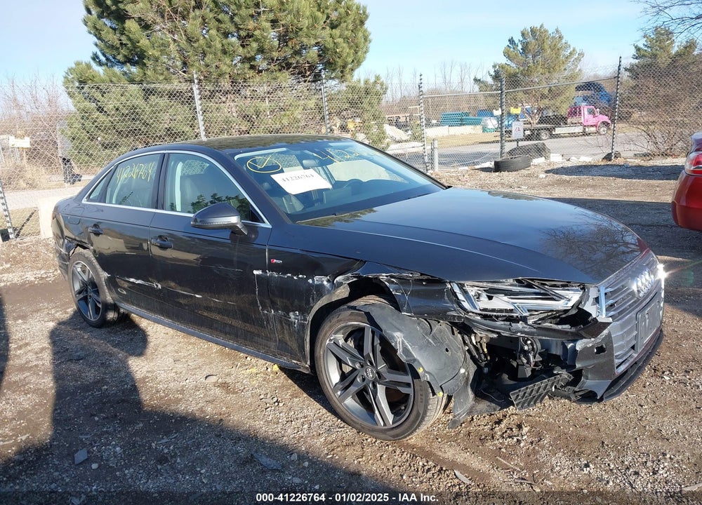 2018 AUDI A4 2.0T TECH PREMIUM VIN: WAUENAF43JN000938