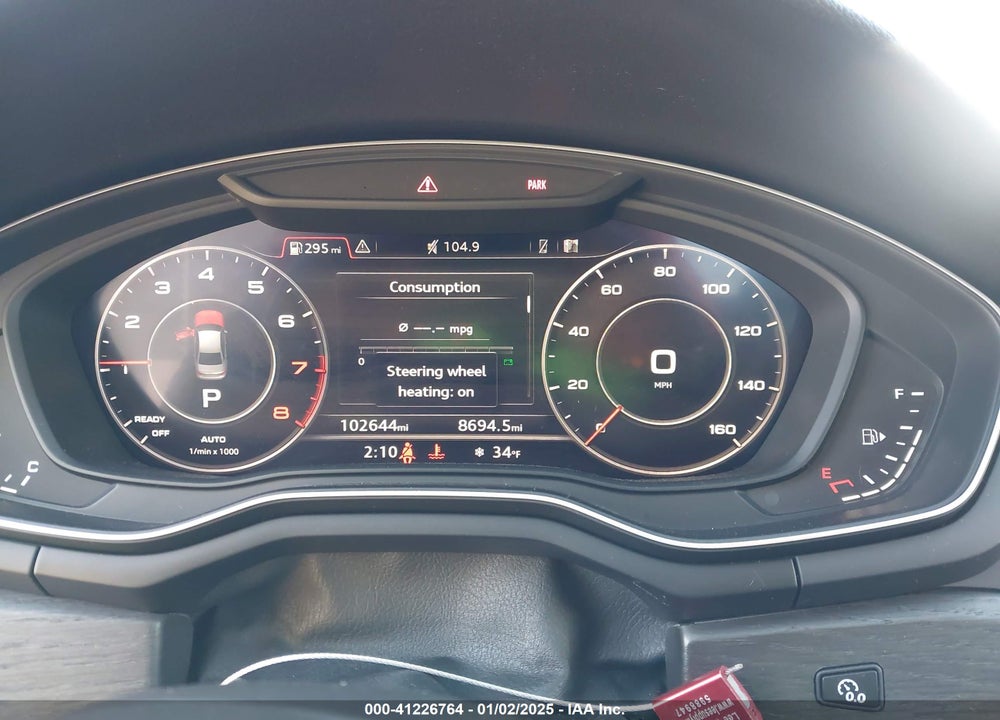 2018 AUDI A4 2.0T TECH PREMIUM VIN: WAUENAF43JN000938
