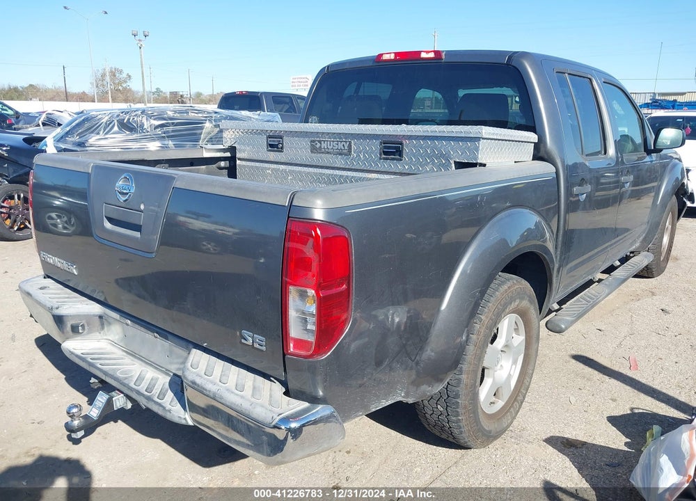 2008 NISSAN FRONTIER VIN: 1N6AD07U18C450989