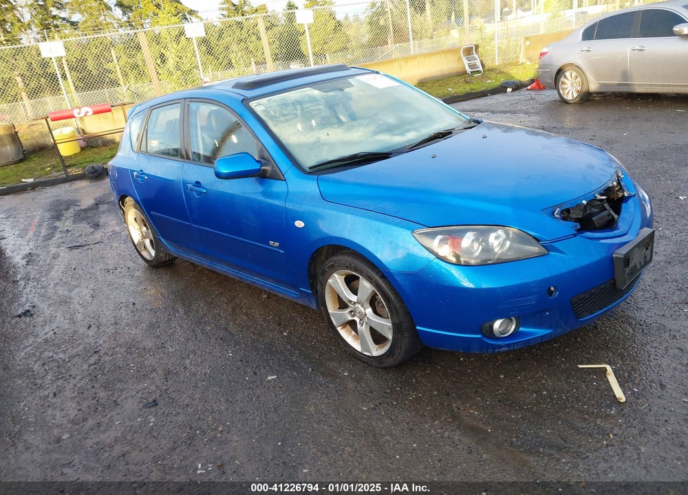 2004 MAZDA 3 S VIN: JM1BK143341201324