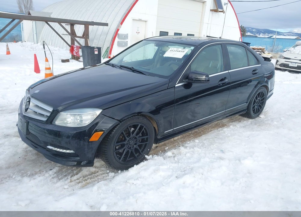 2011 MERCEDES-BENZ C VIN: WDDGF8BBXBR168341