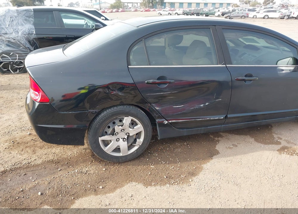 2006 HONDA CIVIC VIN: 1HGFA16586L003544